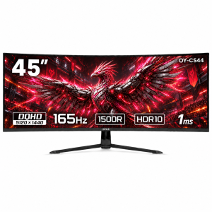 OYCS OY-CS44 45インチ 曲面ゲーミングモニター｜DQHD 5120×1440・165Hz・1ms・1500R - 图片 1
