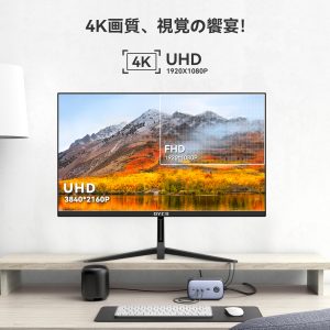 OYCS 27インチ 4K UHD IPSモニター OY-27Z4k60｜60Hz・平面ディスプレイ - 图片 4