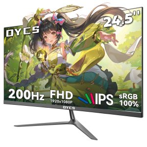 OYCS  24.5インチ ゲーミングモニター フルHD 200Hz 1ms - 图片 1