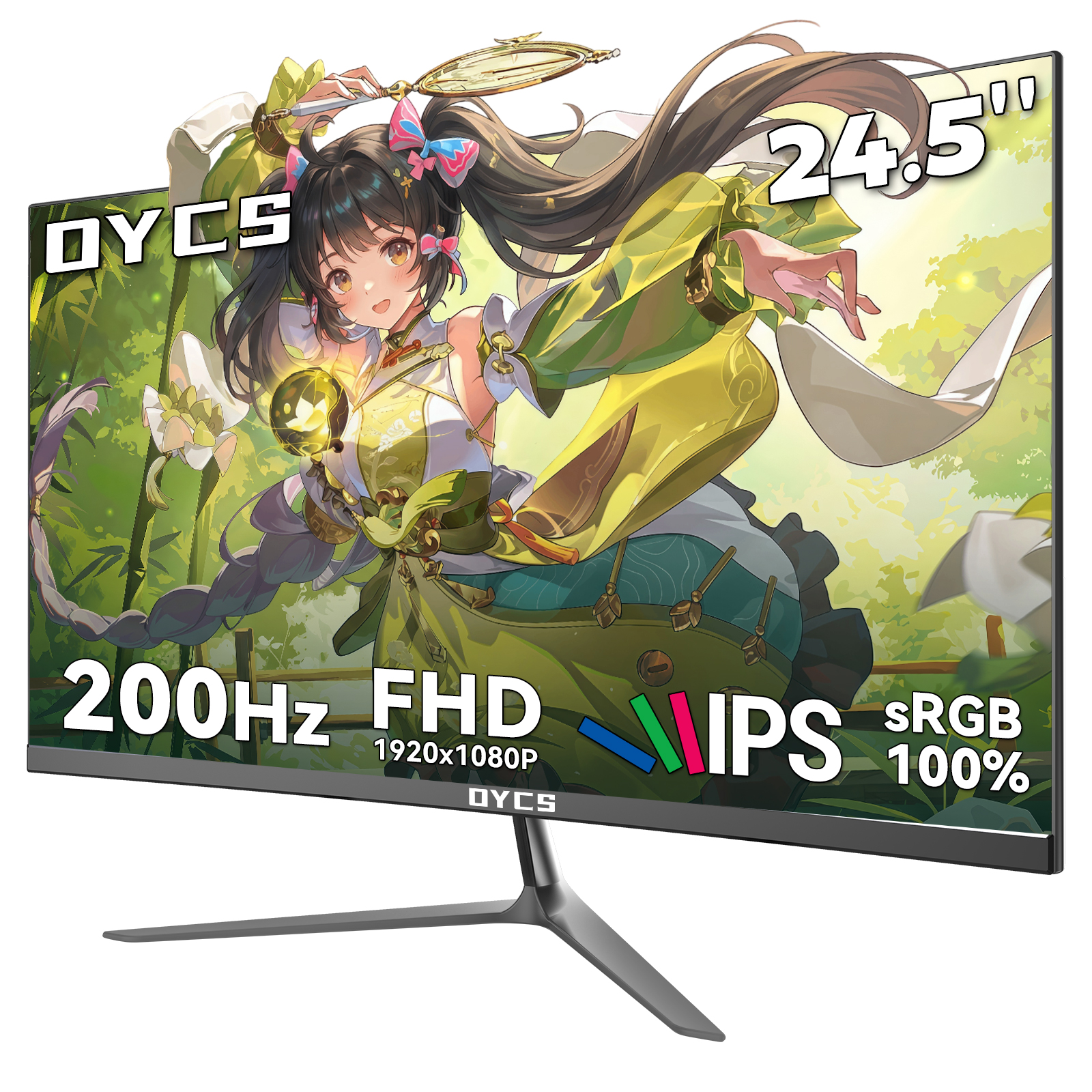 OYCS  24.5インチ ゲーミングモニター フルHD 200Hz 1ms - 图片 1