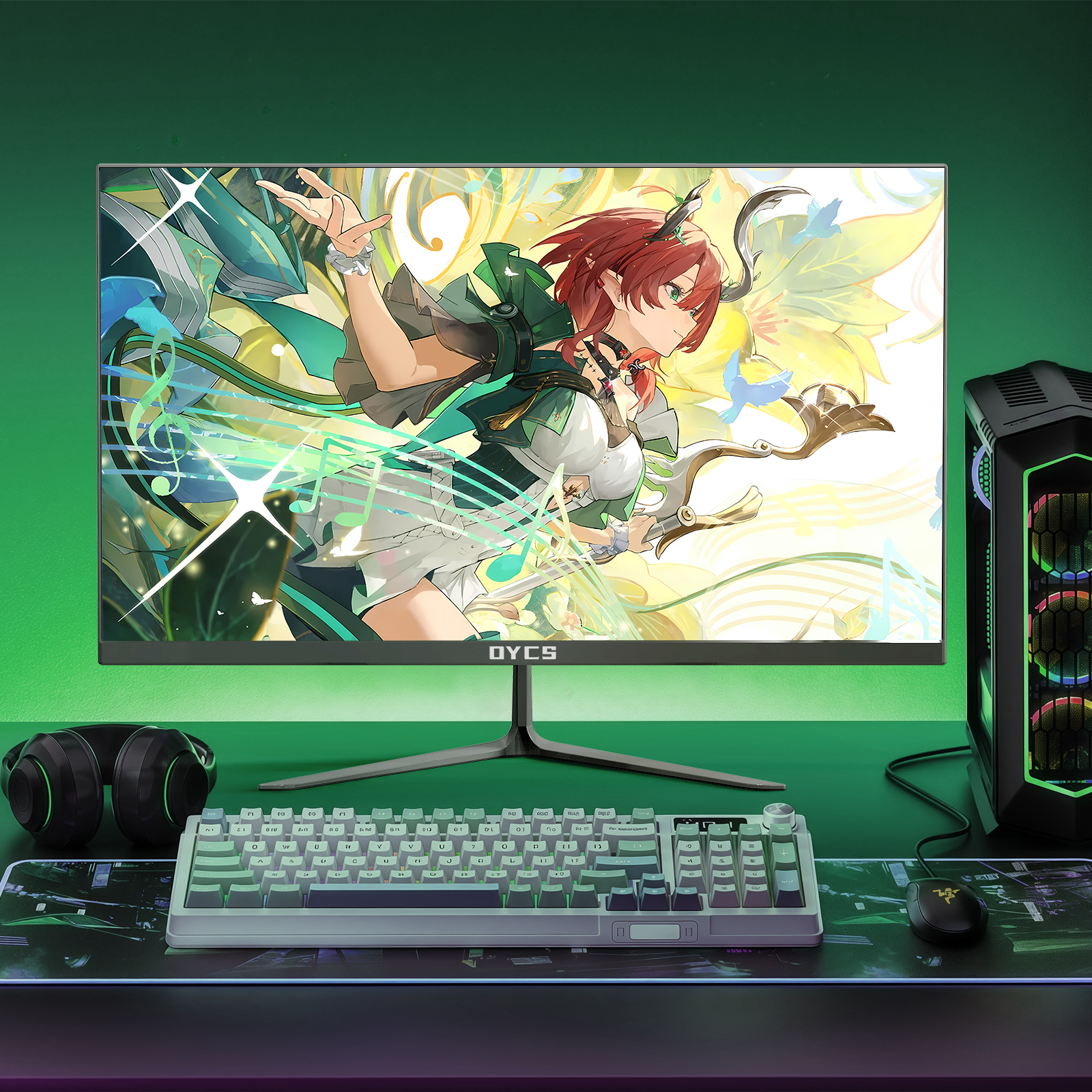 OYCS  24.5インチ ゲーミングモニター フルHD 200Hz 1ms - 图片 6