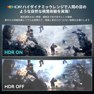 49インチ 曲面ゲーミングモニター 5K DQHD 5120×1440 解像度 165Hz 1ms 応答速度 VAパネル 1500R 湾曲 液晶ディスプレイ HDR対応 コントラスト3000：1 sRGB99% FreeSync G-Sync HDMI2.0*2 DP1.4*2 PCモニター 低ブルーライト VESA100×100mm デュアルモニター ゲーム用 FPS向け - 图片 7